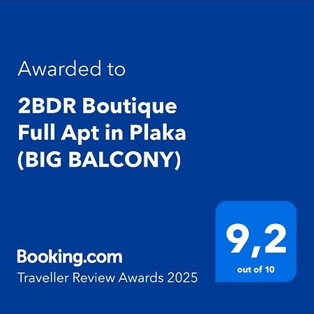 2Bdr Boutique Full Apt In Plaka Atene Esterno foto